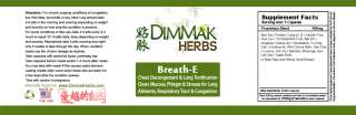 Breath E Natural Decongestant, Sinus Infection Remedy, Bronchial 