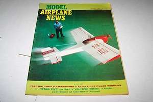 OCT 1961 MODEL AIRPLANE NEWS aviation model magazine  