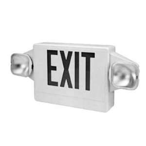  Sign, Lighted Exit (120V, W/Bat)