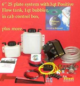   Worlds Best HHO 6 25 Plate Dry Cell Generator system no Volo chip Kit