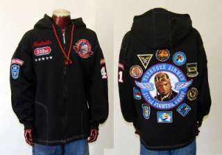 Tuskegee Airmen Black Zip Up Hoodie Jacket M 5XL  