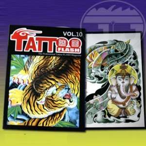 Rare Tattoo Flash Magazine Art Sketch Book TAOTU VOL.10  