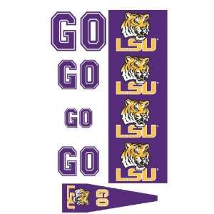  LSU Tigers Animated 3 D Auto Spin Flags