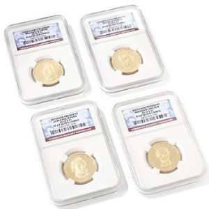  2010 Four Piece Presidential Dollar Proof Set   PF69 by 
