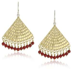  Anna Beck Designs Lombok Coral Fan Earrings Jewelry