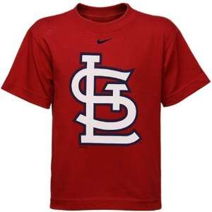  Nike St. Louis Cardinals Preschool Red Giant Logo T shirt 
