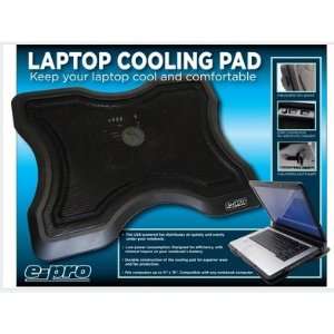  e Pad Laptop Adjustable Fan Cooling Pad Cooler USB LLCP 