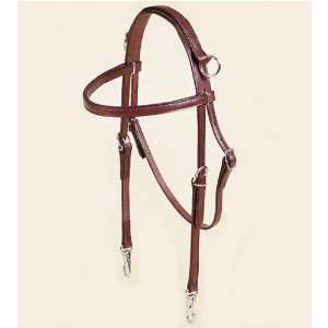  Deluxe Sidecheck Training Headstall with Nickel Hardware 