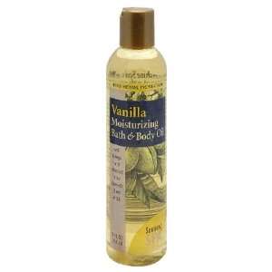   Moisturizing Bath and Body Oil, Vanilla, 8 Ounces (Pack of 3) Beauty