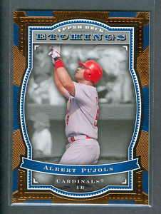 Albert Pujols 2004 UD Etchings card #1 Cardinals  
