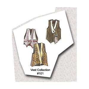  Vests Collection By The Each Arts, Crafts & Sewing