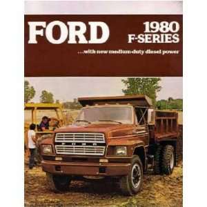  1980 FORD MEDIUM DUTY TRUCK Sales Brochure Literature 