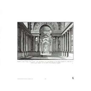  Vestibule by Francesco Piranesi 23x18