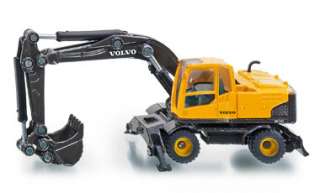 SIKU Mobile Excavator Volvo die cast toy 187 Scale NEW  