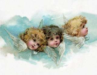 Harriet Bennet Angels NEW MAGNET frm Vintage Postcard