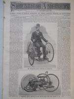 1891 Electric Horse Racing Scoreboard SD Mott Magazine  