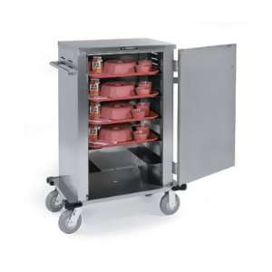   Stainless Steel 6 Tray Delivery Room Service Cart