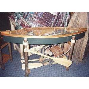 Canoe Sofa Table Burgandy