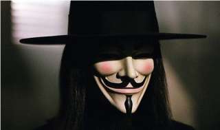150 PCS Wholesale V for Vendetta Anonymous Guy Fawkes Mask Masquerade 