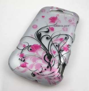 PINK VINES HARD CASE COVER FOR HTC MYTOUCH 4G ACCESSORY  
