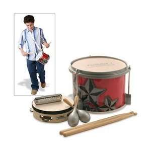  First Act FP770 Discovery 4 Piece Percussion Set in a Drum 