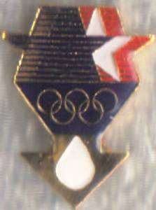 Rare 1984 Los Angeles Arrowhead Olympic Sponsor Pin  