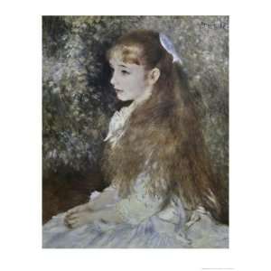 Mlle Irene Cahen DAnvers Giclee Poster Print by Pierre Auguste Renoir 
