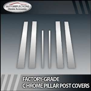  2010 2012 GMC Terrain 6Pc Chrome Pillar Post Covers 