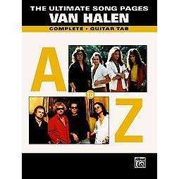 Van Halen Guitar Tab Book Alfreds  
