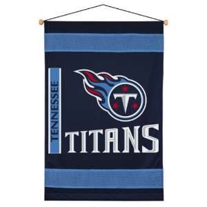  TENNESSEE TITANS OFFICIAL TEAM JERSEY WALL BANNER Sports 