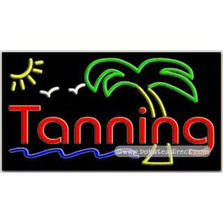 Tanning Neon Sign  Grocery & Gourmet Food