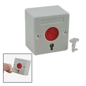   Indoor Gray Color Red Plastic Emergency Panic Button