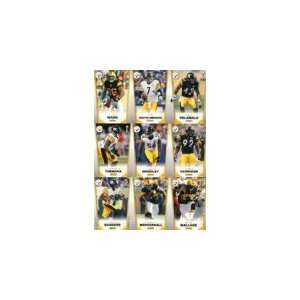  2010 Panini Steelers Super Bowl 45 Team Set 9 Card Set 