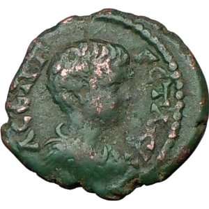  GETA Pautalia 209AD Authentic Ancient Roman Coin EAGLE 