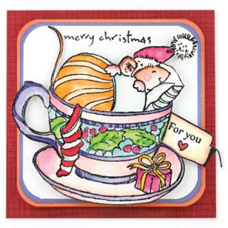 Penny Black Clear Stamps CHRISTMAS FRIENDS 30 084 Holiday 2011  
