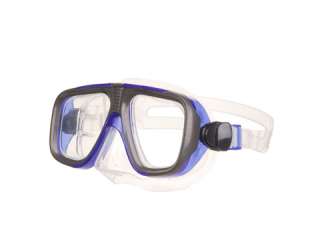 NEW Scuba Dive Mask Crystal Silicone Diving Mask Blue  