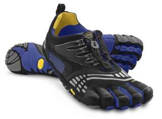 Vibram Fivefingers Komodosport Ls Sz 42 Mens Running Shoes Black/Blue 