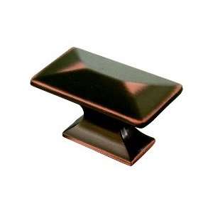 Belwith Bungalow P2151 OBH Rectangle Oil Rubbed Bronze Highlighted 