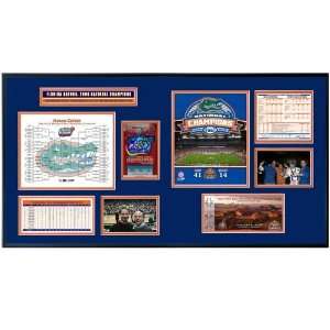   Ticket Frame Capture the memory of the 2006 Final Four and the BCS