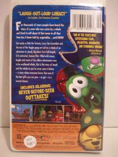 BIG IDEAS JONAH A VEGGIETALES MOVIE VHS TAPE 012236134527  