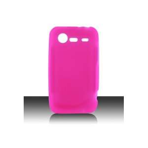  HTC Droid Incredible 2 Silicone Skin Case   Hot Pink (Free 