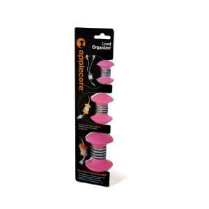  AppleCore Cable Organizer 3 Pack All Pink (Small, Medium 