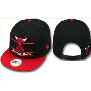  Vintage Chicago Bulls SnapBack Black Red Sports 