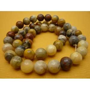  Blue Brown Fusion Goldstone 8mm Round Beads 16 Arts 