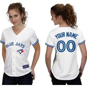  Toronto Blue Jays Majestic Womens  Personalized With Your 