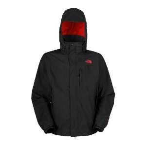  North Face Varius Guide Jacket   Mens Black / TNF Red 