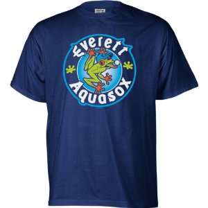  Everett AquaSox Primary Logo T Shirt