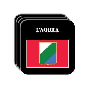  Italy Region, Abruzzo   LAQUILA Set of 4 Mini Mousepad 