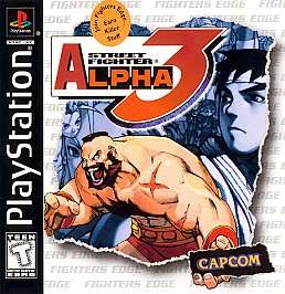 Street Fighter Alpha 3 Sony PlayStation 1, 1999 013388210442  