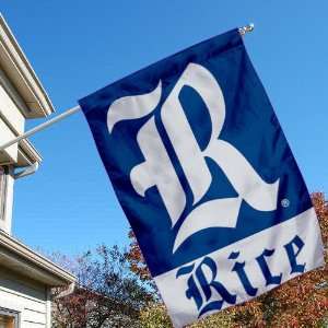  Rice Owls R University College House Flag Sports 